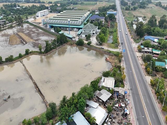 ขายที่ดิน ติดถนนหลักงิ้วราย อำเภอนครชัยศรี 7.9ล้าน/ไร่ เดินทางสะดวกสบาย น้ำไม่ท่วม ทำเลเหมาะทำหมู่บ้านจัดสรร หรือโรงงาน 2