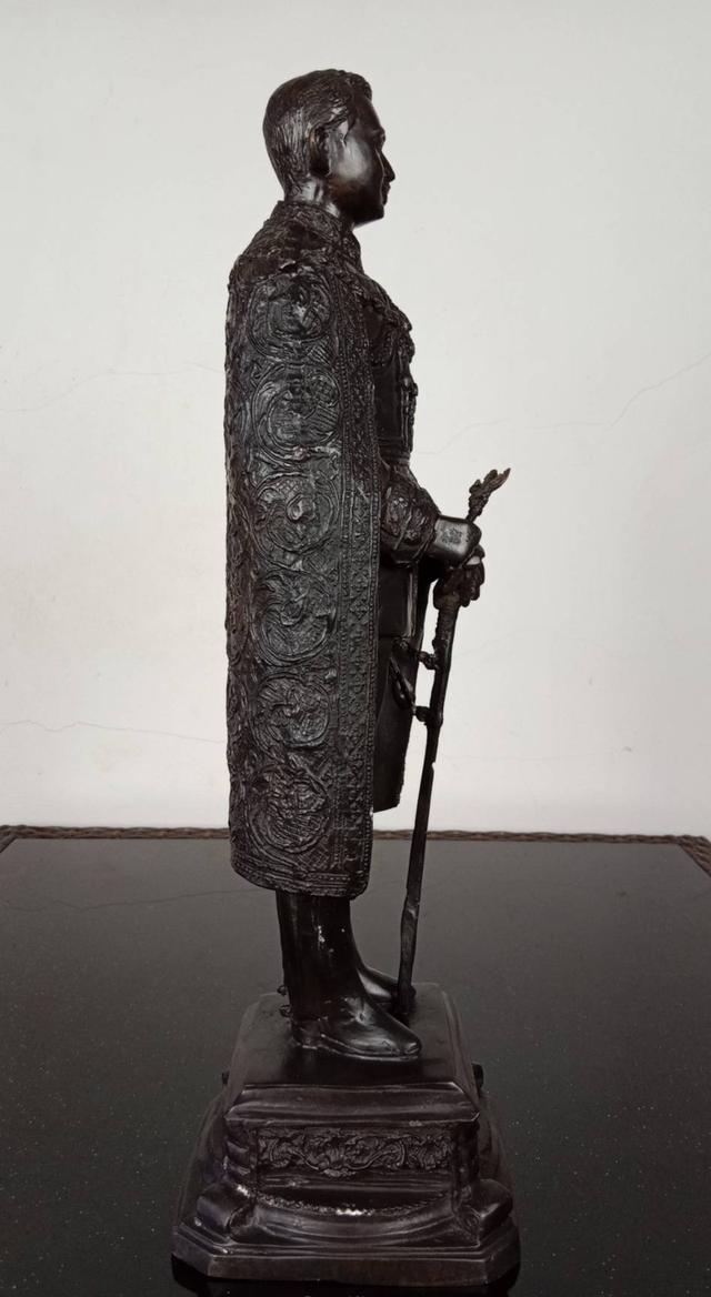 568.พระบรมรูปหล่อในหลวงรัชกาลที่ 7 พระบาทสมเด็จพระปรมินทรมหาประชาธิปก พระปกเกล้าเจ้าอยู่หัว