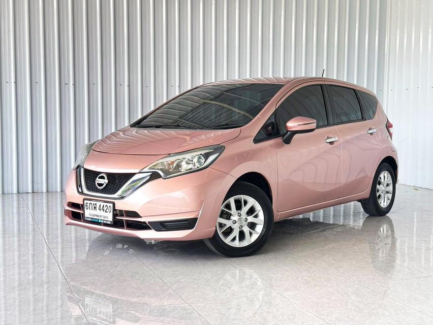 รถบ้าน ผ่อน 4 พันบาท Nissan Note 1.2V เกียร์ออโต้ สีชมพูหวานๆ รูปย่อยที่ 3
