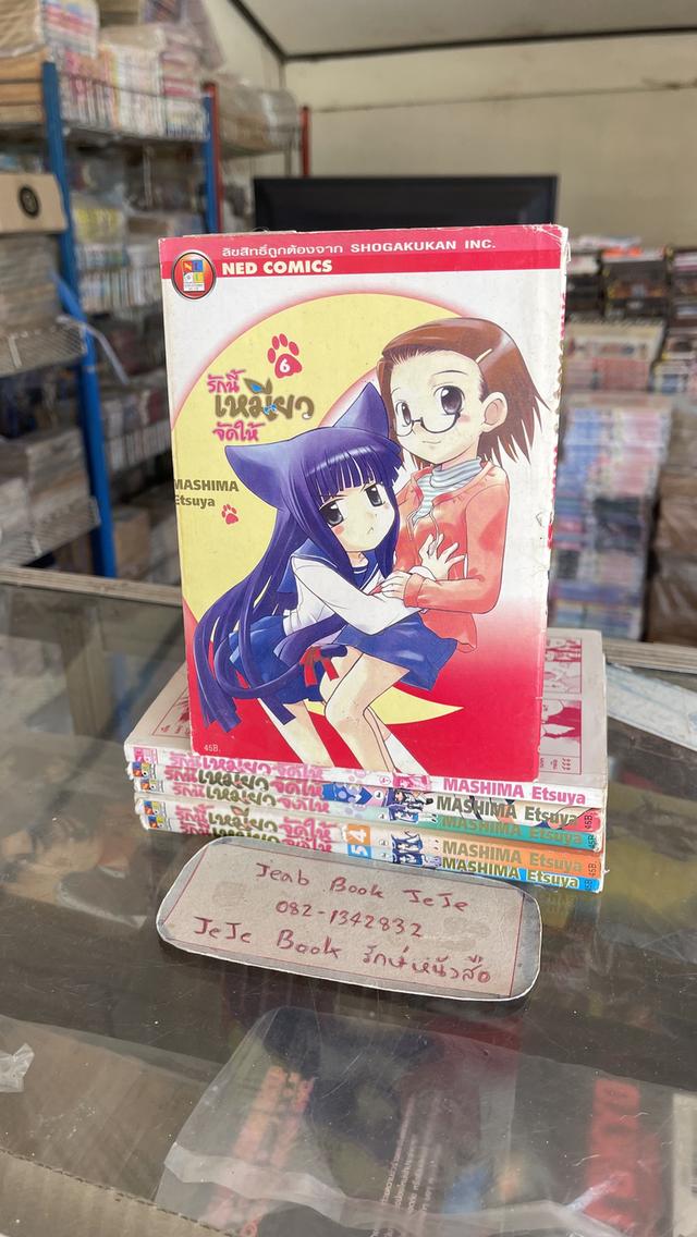 หนังสือการ์ตูน รักนึ้เหมียวจัดให้ 1-6