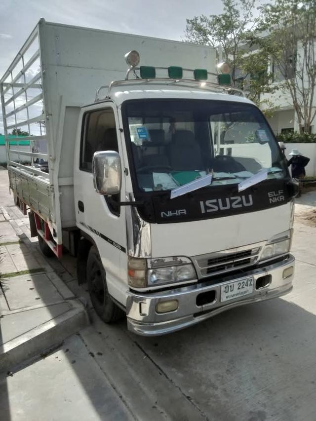 ขาย ISUZU NKR 120แรง 6 ล้อ ป้ายเล็กไม่ติดเวลาเครื่องดี 