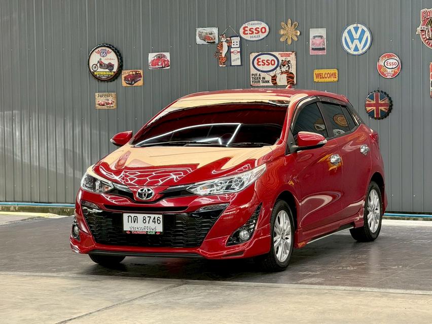 TOYOTA YARIS 1.2 G ปี2018รถบ้านแท้ ออพชั่นจัดเต็ม ใช้งานน้อย