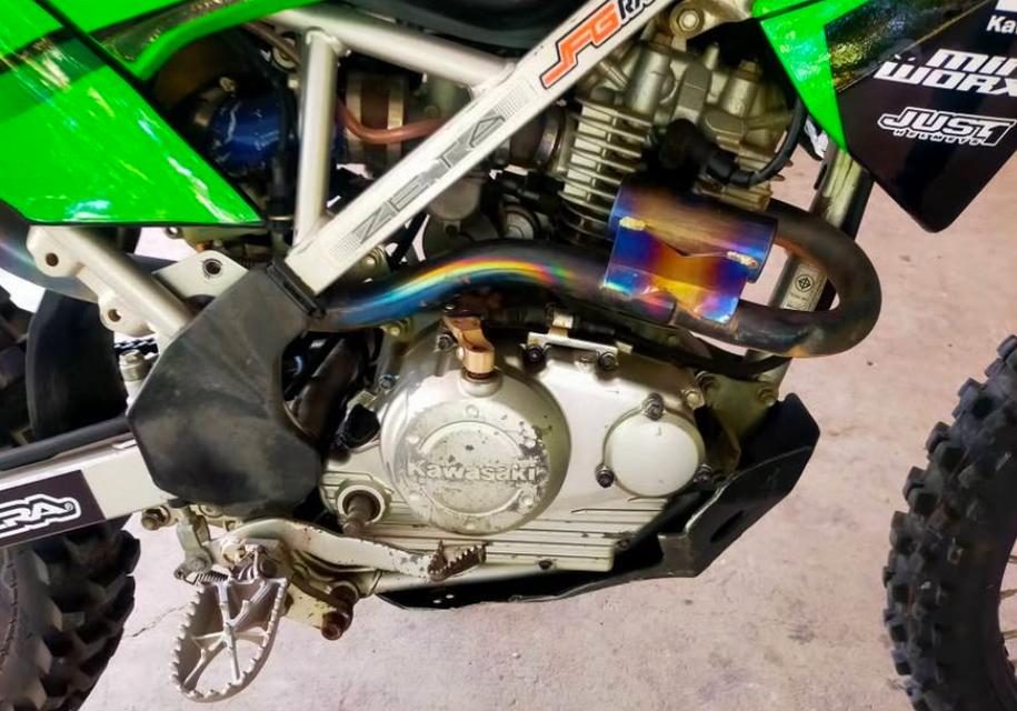 ขาย Kawasaki KLX สีเขียว 5