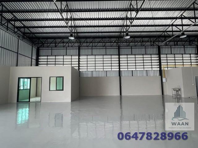 ปล่อยเช่าโกดังปิ่นทอง 1  มีอ๊อฟฟิสพร้อมเข้าอยู่ ศรีราชา ชลบุรี Factory & Warehouse For RENT 2