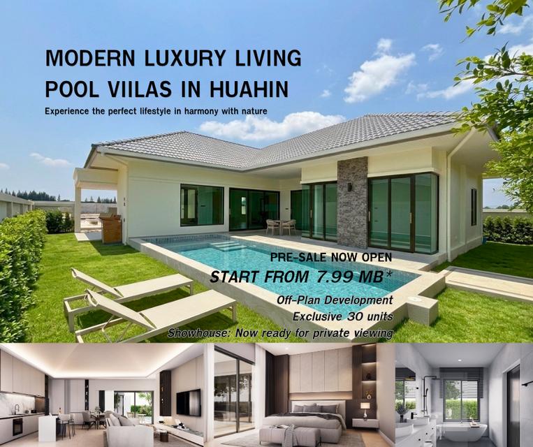 Modern Luxury Pool Villa Hua Hin | Starting 7.99M THB. 1