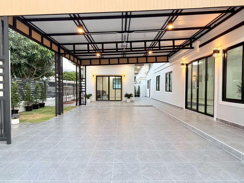 หมู่บ้านพฤกษา14A วัดลาดปลาดุก บ้านแฝด 2 ชั้น หลังมุมติดสวนสาธารณะ ตกแต่งใหม่พร้อมอยู่ เหมาะสำหรับครอบครัวใหญ่ และผู้ที่ต้องการพื้นที่ใช้สอยเยอะ 5