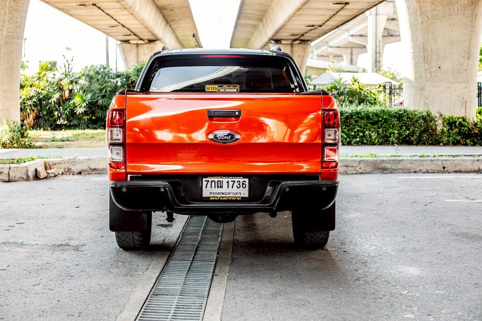 Ford Ranger 3.2 Wildtrak 4X4 Hi-Lander Double Cab เกียร์ AT ปี 2013 สีส้ม 8