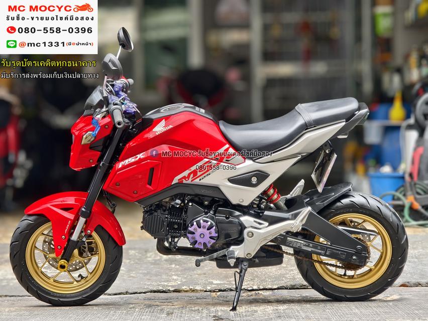 Msx sf รุ่นTop Abs 2018 รถบ้านแท้ไม่ใช่รถประมูล เครื่องท่อเดิมชุดสีสวย มีเล่มชุดโอนครบ  No1188    5