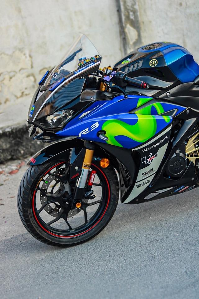 R3 Yamaha ปี2016 สีน้ำเงิน รูปที่ 7