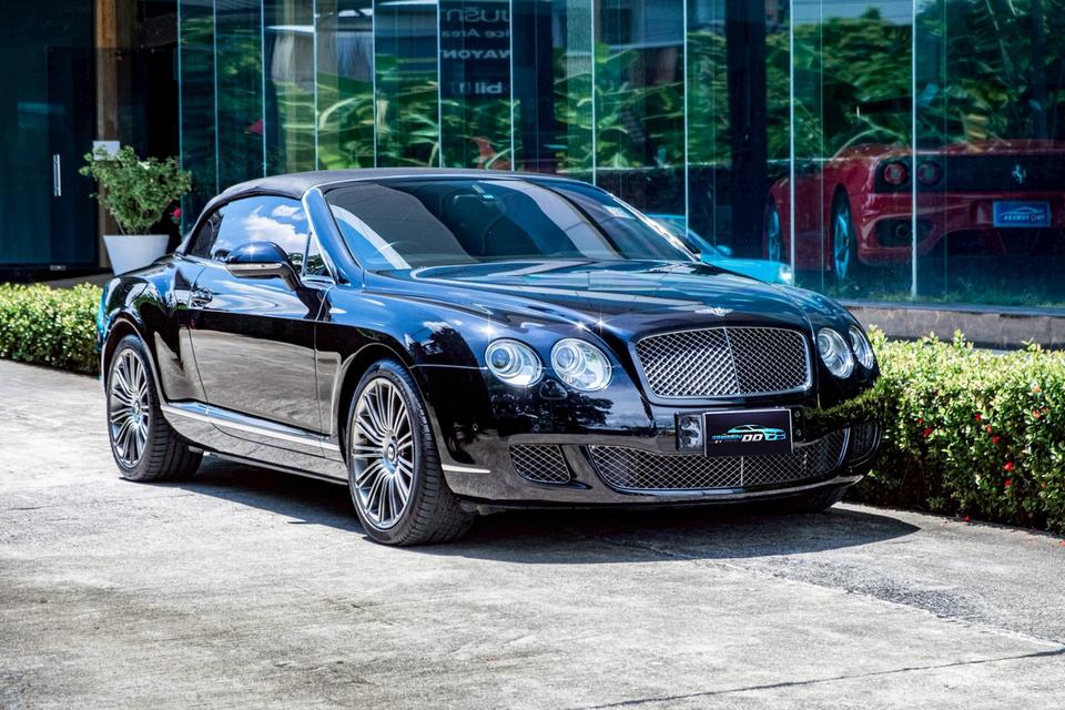 Bentley Continental GTC Speed 2010 สีดำ รถแท้นำเข้าแบบ 32 เล่มลงตรงรุ่น gtc รูปย่อยที่ 2