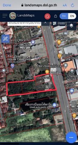 ที่ดิน 3 ไร่ ทำเลสวย ติดถนน บางกรวย-ไทรน้อย ที่ดินอยู่ฝั่งเดียวกับ Lotus Market ถึงก่อน วัดเล่งเน่ยยี่ 2