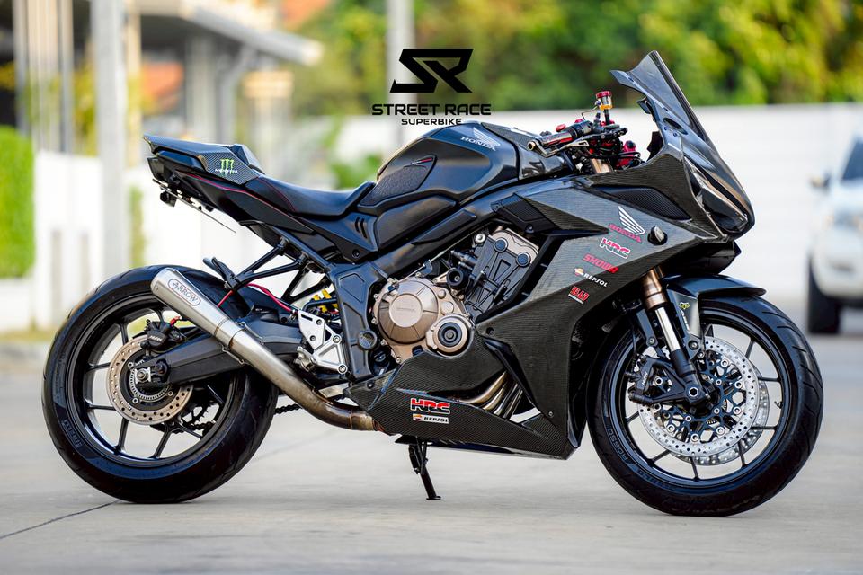 🔥 Honda CBR650R ปี 2019 | ดำดุ ของแต่งท่วม คาร์บอนจัดเต็ม ปั๊ม Brembo แท้! 🔥  CBR650R คันนี้ไม่ใช่แค่สวย แต่ “ของถึง” จัดคาร์บอนมาแบบเต็มลำ ปั๊ม Bre