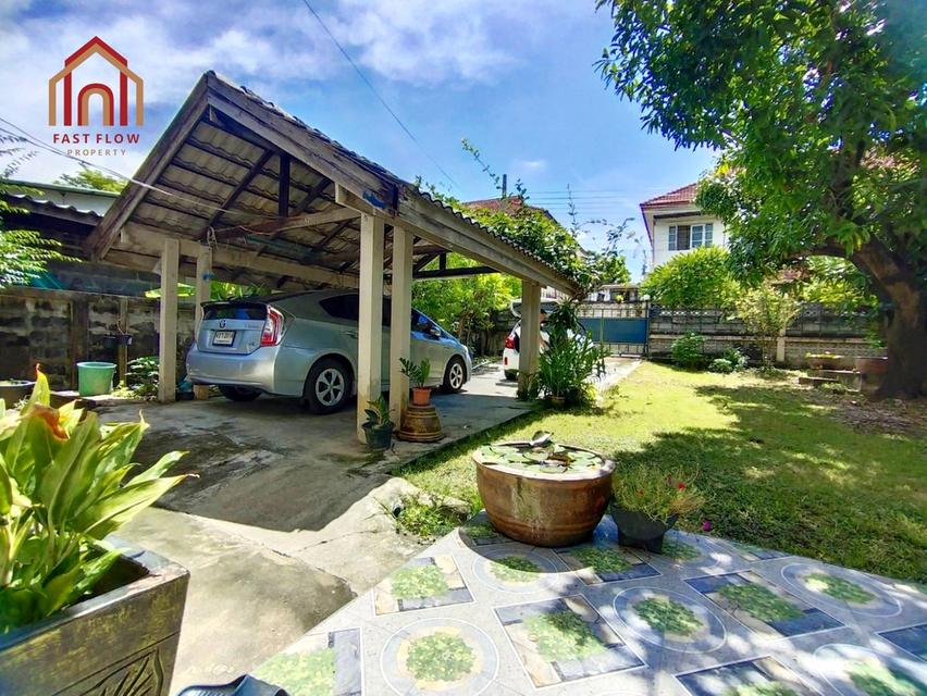 ขายลดราคาบ้านเดี่ยว ใกล้ Crystal SB ราชพฤกษ์ ชอยลุงหวอด ถนนกรุงนนท์-จงถนอม มหาสวัสดิ์ บางกรอย นนทบุรี บ้านร่มรื่นพื้นที่กว้างโปร่งโล่งสบาย MKD 3