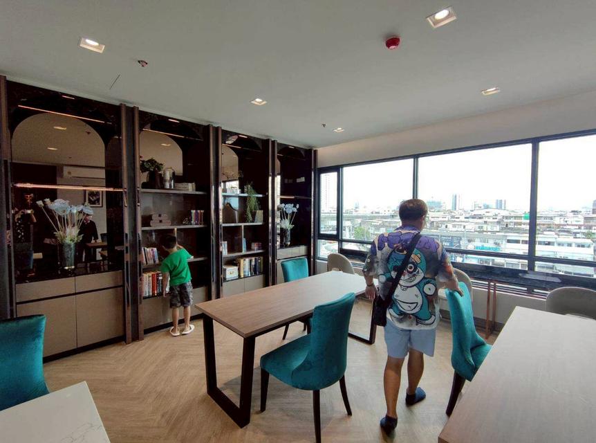 🥰ขายคอนโด The President จรัญฯ-แยกไฟฉาย📌 ติด MRT ไฟฉาย ชั้น15 ห้องทำเลดีที่สุดในโครงการ  วิวสวยฝั่งแยกไฟฉายห้องมุมสภาพใหม่ 13