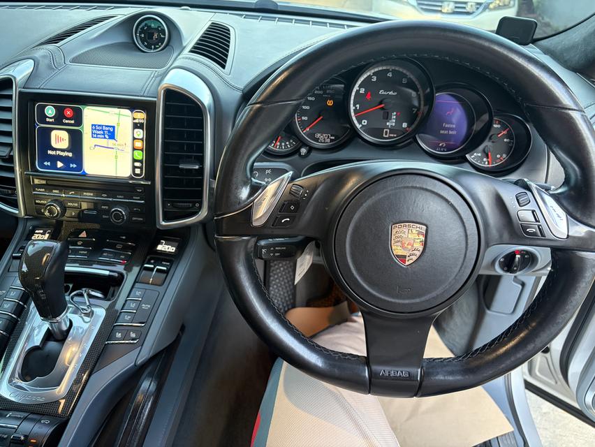 Porsche Cayenne Turbo 4.8L V8 Twin turbo 560 แรงม้า รุ่นหายากมาก เสียงดุดัน ใช้แก๊สโซฮอล์95 รูปที่ 9
