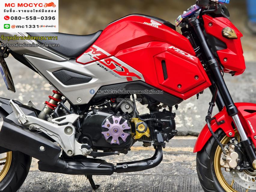 Msx sf รุ่นTop Abs 2018 รถบ้านแท้ไม่ใช่รถประมูล เครื่องท่อเดิมชุดสีสวย มีเล่มชุดโอนครบ  No1188    12