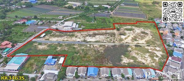 สร้างโรงงานและโครงการของคุณ ให้มีกำไรและเร็วกว่าที่อื่นๆ กับที่ดิน 22 ไร่เศษ ฮวงจุ้ยแบบเทพๆ ใกล้พุทธสาครเพียง 3.5 กม. - KK3463S 2