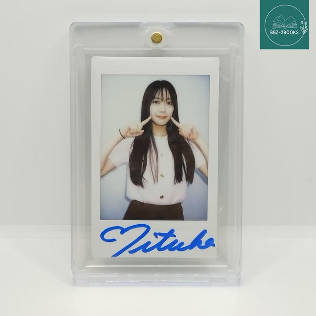 Mitsuha Ashitaba รูปโพลารอยด์พร้อมลายเซ็น (ของสะสมไอดอลญี่ปุ่น) รูปที่ 2