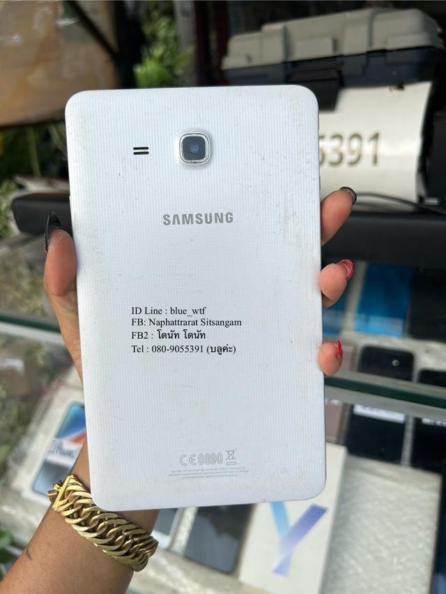 Samsung Tab A (6) 7นิ้ว  ใส่ซิมโทรได้ 4G ใช้งานปกติ ได้ทุกซิมแบตดี รูปที่ 1