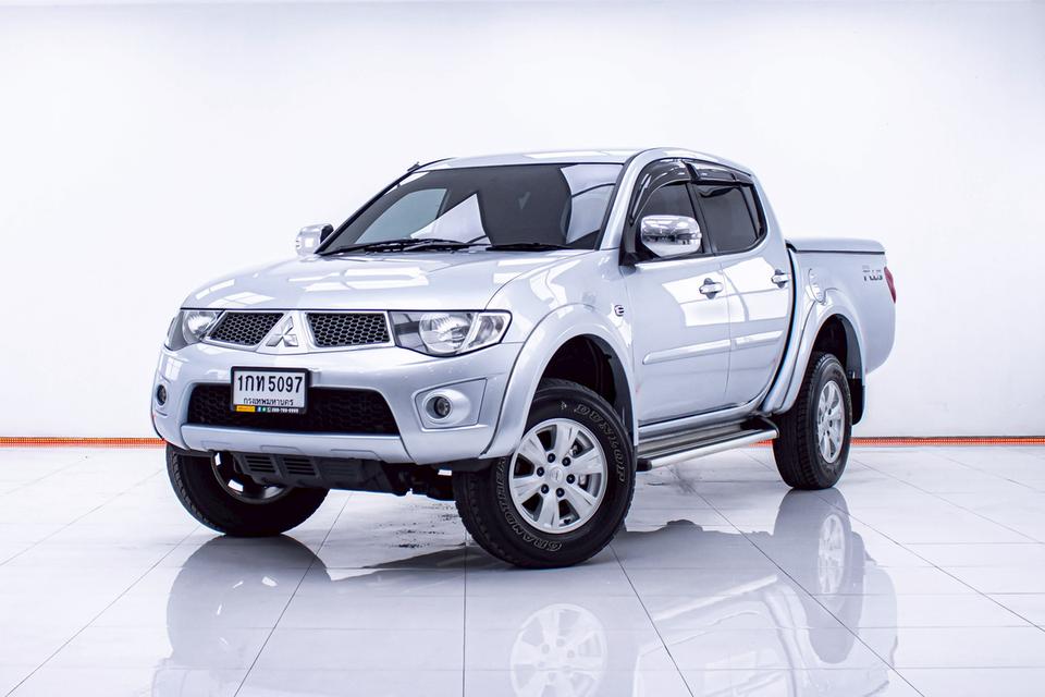 รหัสรถ 1D238 MITSUBISHI TRITON DOUBLE CAB 2.4 GLS PLUS เบนซินLPG 2013