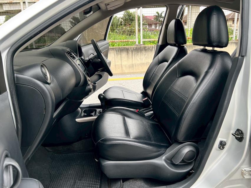Almera 1.2E ปี 2013 auto รถบ้าน ใช้น้อย ไมล์ 15x,xxx กม. ไม่เคยชน น็อตไม่เคยขยับ 13