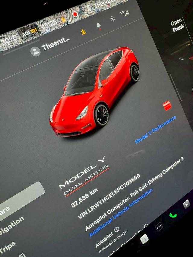 รหัสรถ PR53 Tesla Model Y Performance  ปี 2023 3