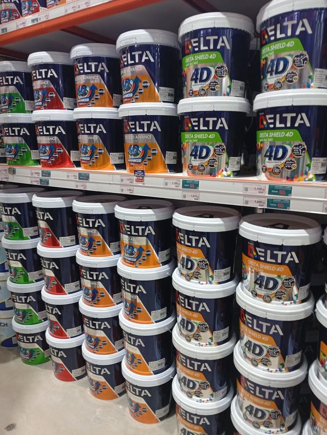 สีทาบ้านทาอาคารdelta