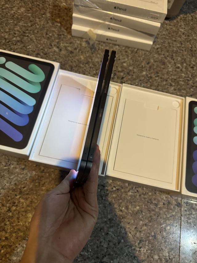 ขายๆๆๆถูกๆๆiPadMini6สีSpace Gray 256กิ๊กWifi Celluer ใส่ซิมได้ตัวTopสุดยกกล่องใช้งานดีทุกๆฟังชั่นสูนTrueทุกๆฟังชั่นรีสโตได้ตลอดไม่มีติดไอคราว Model TH รูปที่ 6