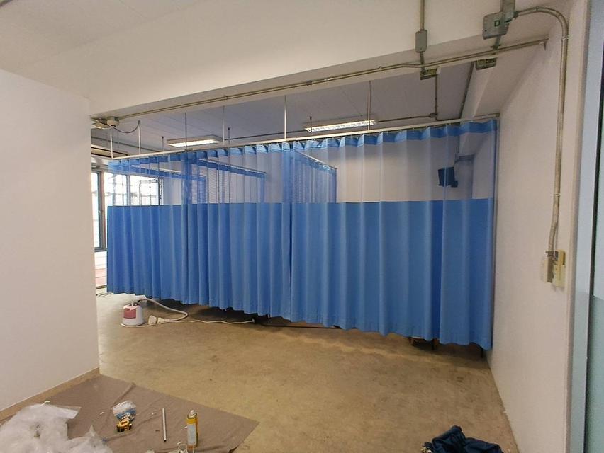 ขายผ้าม่านโรงพยาบาล คลินิค กั้นเตียงผู้ป่วย 11