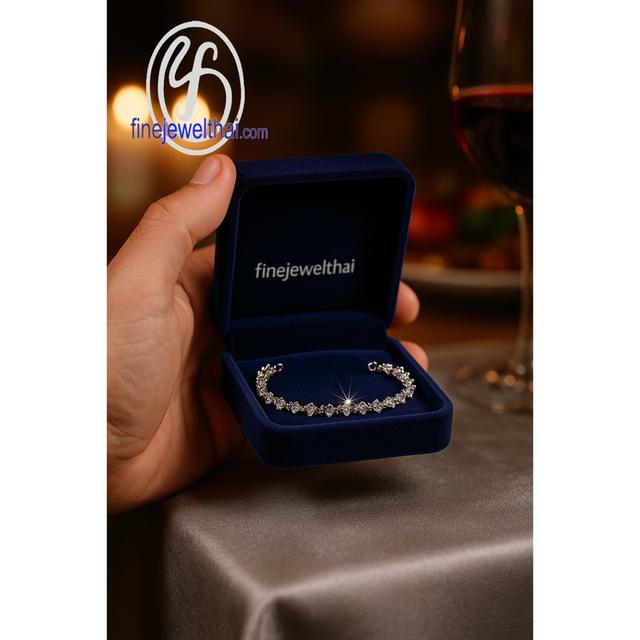 Finejewelthai ชุดเครื่องประดับ สร้อยข้อมือเพชร T2043