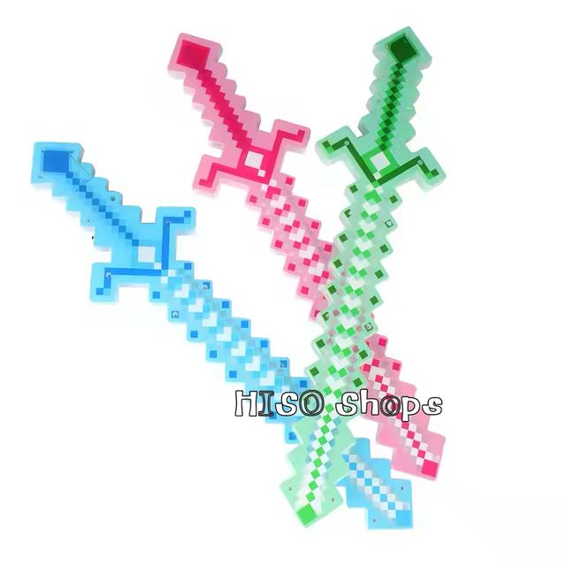 ดาบพิกเซลมายคราฟมีไฟ LED เปิดปุ๊บ สนุกปั๊บ! ของเล่นที่พร้อมให้ลูกน้อยออกผจญภัยได้ทันที