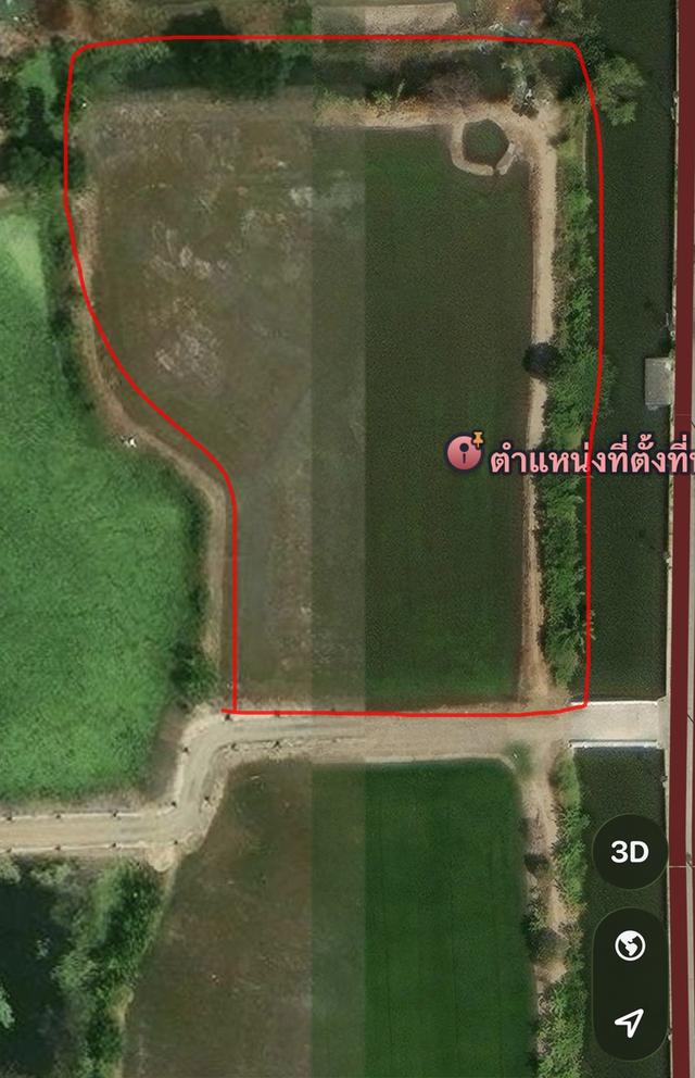 ขายที่ดิน 4ไร่2งาน ติดคลองประปา ใกล้ทางด่วนกาญ 1