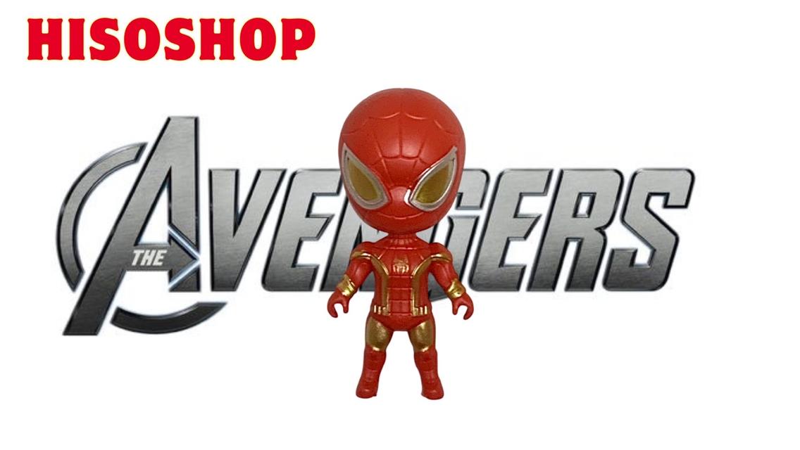 Avengers AGE of Ultron ชุดของเล่นสไปเดอร์แมน ข้อมือยิงใยแมงมุม พร้อมโมเดลฮีโร่ 4 ตัว กล่องใหญ่ 5