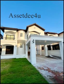 AH594 ให้เช่าบ้านเดี่ยว หมู่บ้านพิบูลย์ทรัพย์ ถนนเลียบคลองสอง 2