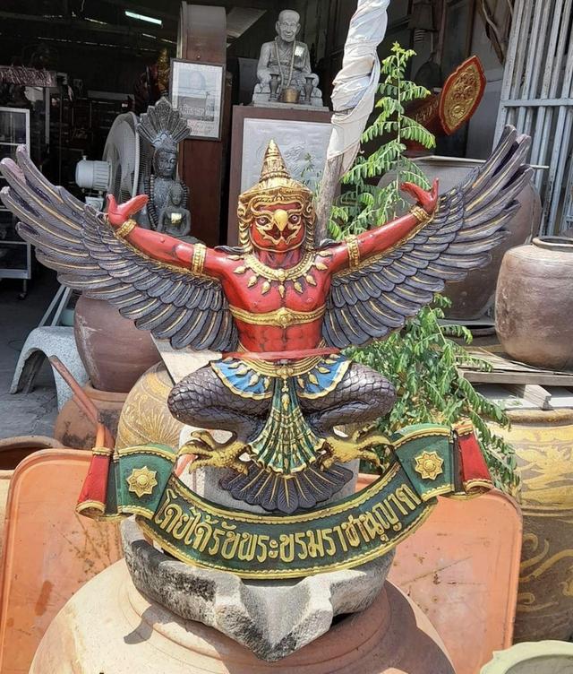 พญาครุฑ ครุฑธนาคาร แขวนผนัง ขนาด70ซม 2