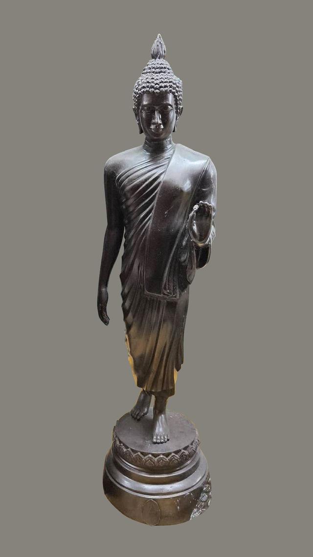 พระ25ศตวรรษ พระพุทธรูป25ศตวรรษ ขนาดสูง21นิ้ว ทองเหลือง 8