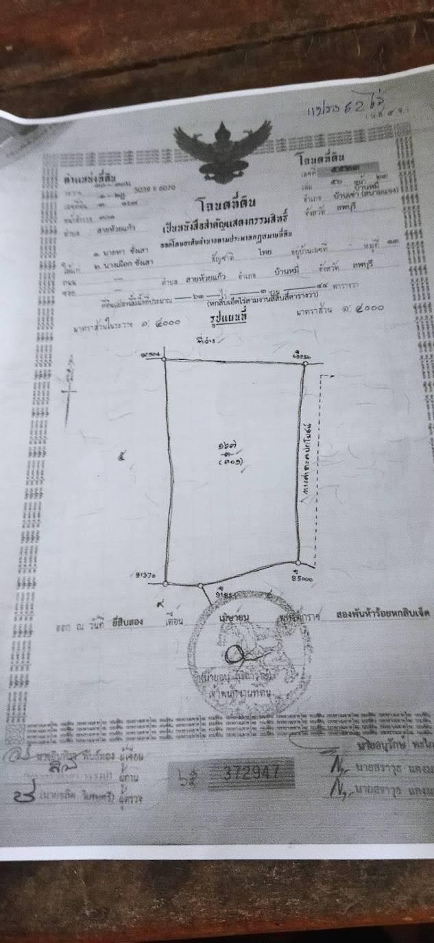 ขายที่นา 62 ไร่ บ้านหมี่ สระบุรี 5