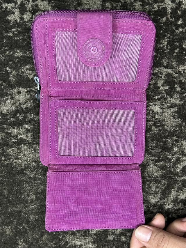 🐒 กระเป๋าสตางค์ Kipling รุ่นยอดนิยม New Money Deluxe 3 พับ สีชมพู Urban Pink หวานสดใส💕 รูปย่อยที่ 3
