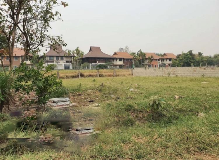 ขายที่ดินเปล่า 107 ตร.ว. 1.6 ล้านบาท พิกัด หนองควาย หางดง เชียงใหม่ 1