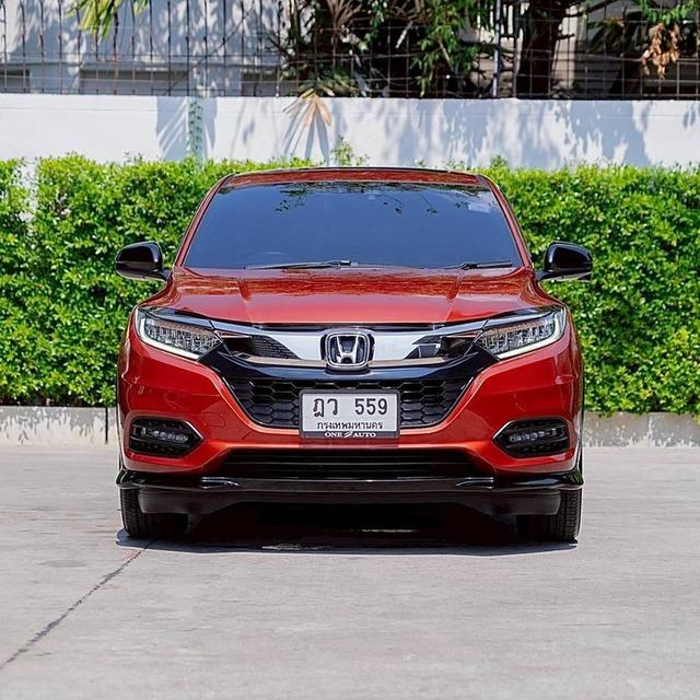 HONDA HR-V 1.8 RS MNC AT 2018สีแดง ตัวท็อป RS ไมล์ 75,xxx มือเดียว รูปย่อยที่ 3