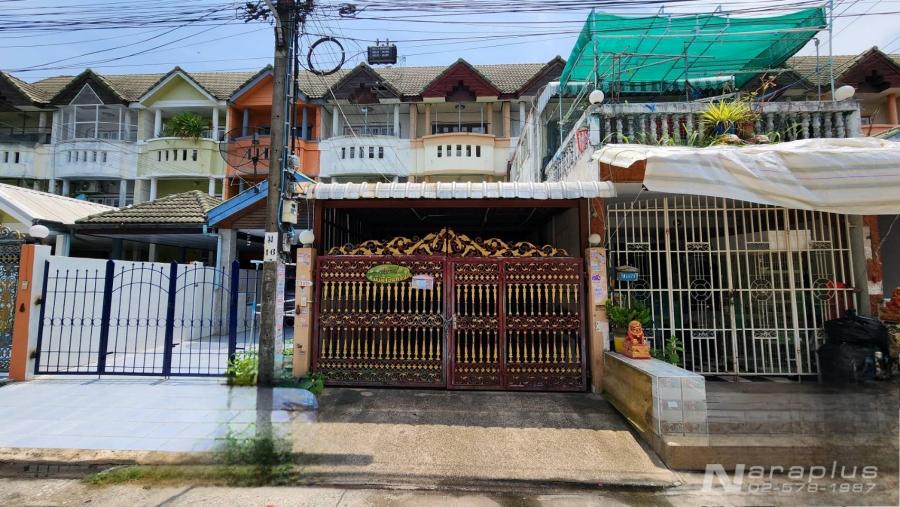Listing No. 68040558 : ทาวน์โฮม 3 ชั้น เล่นระดับ 4 ห้องนอน บนที่ดินขนาด 26 ตร.ว. หมู่บ้านมโนรมย์ 4 เลี่ยบคลองสอง คลองสามวา กรุงเทพฯ 1