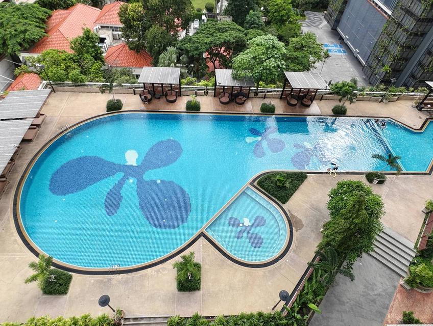  ปล่อยเช่า Sathorn Gardens 2 ห้องนอน วิวสระ ใจกลางสาทร CBD 16