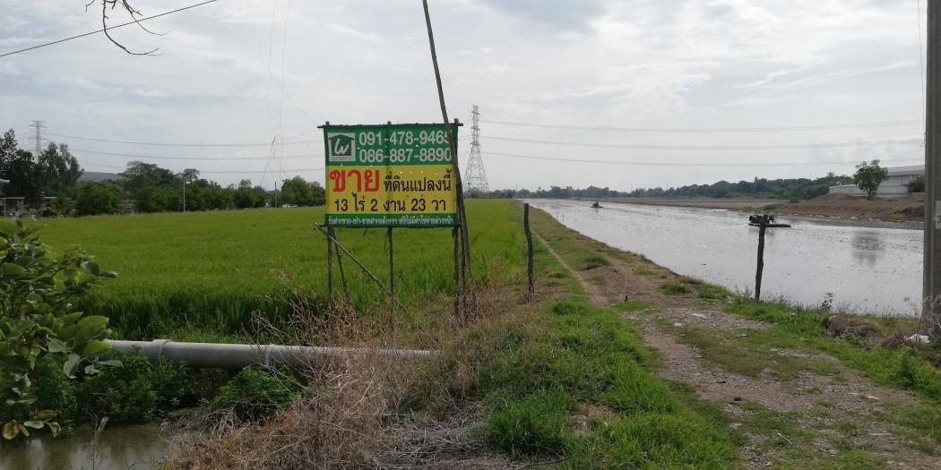 ขาย ที่ดิน ไทรน้อย 13 ไร่ 2 งาน 23 ตรว ใกล้โรงงานเบียร์ไฮเนเก้น ราคาต่ำกว่าตลาด เหมาะสำหรับลงทุน 6