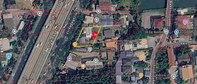 ให้เช่าที่ดินพร้อมสิ่งปลูกสร้าง ริมถนนประดิษฐ์มนูญธรรม ขนาด 200 ตารางวา แขวงคลองจั่น เขตบางกะปิ กทม. 8