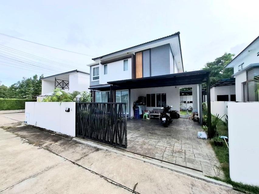 ให้เช่า บ้านเดี่ยว 2 ชั้น 60 ตร.วา เทวีโฮม อ.บ้านฉาง ทำเลดี ใกล้สนามบินอู่ตะเภา ระยอง