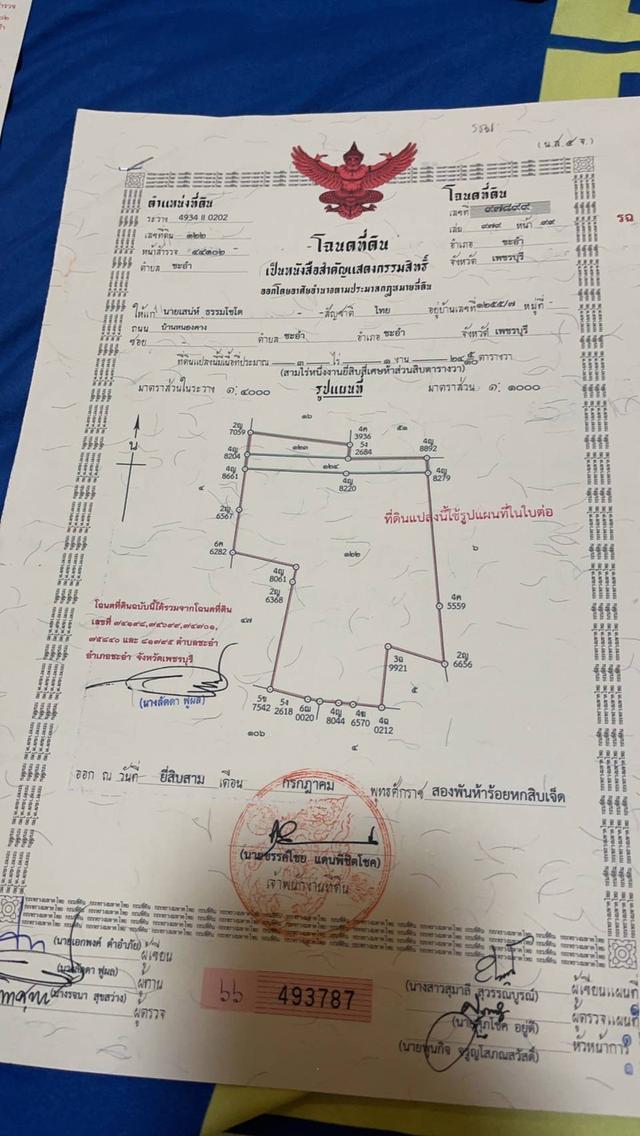 ขายที่ดินแบ่งแปลง ชะอำ-หัวหิน ทั้งแปลง 3