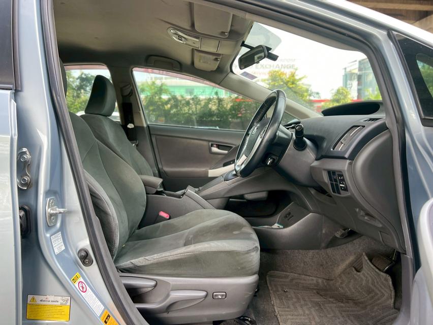 ขายรถ Toyota Prius 1.8 Hybrid  ปี 2012 สีเทา เกียร์ออโต้ 9
