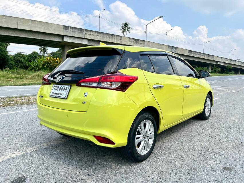 Toyato yaris 1.2G hatchback ปี 2018 จด 2019 รถบ้าน สภาพสวย ไม่เคยชน ตะเข็บเดิมๆทั้งคัน 4