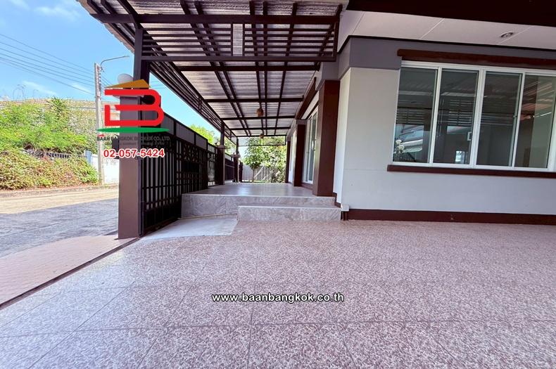 บ้านเดี่ยว เนื้อที่ 53 ตร.ว. หมู่บ้านชัยพฤกษ์ (ซอยวัดลาดปลาดุก) ถนนกาญจนาภิเษก ตำบลบางรักพัฒนา อำเภอบางบัวทอง นนทบุรี 3