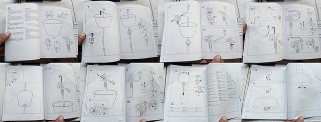 โคมไฟแขวนเพดาน IKEA ขนาด 37 เซ็นต์ รูปที่ 11